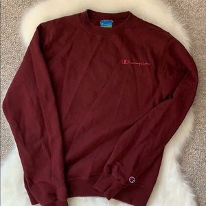 Burgundy Women’s XS Champion Crew